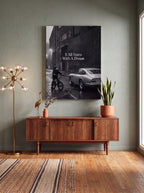 It All Starts With A Dream | Luxury Supercar Canvas Wall Art