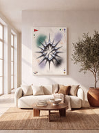 Liquid Chrome | Abstract Metallic 3D Canvas Wall Art