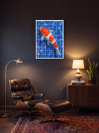 Kōhaku Koi | Japanese Streetwear Fish Canvas Wall Art
