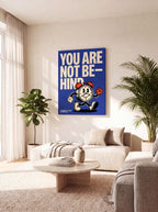 You Are Not Behind | Motivational Minimalist Canvas Wall Art