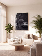 It All Starts With A Dream | Luxury Supercar Canvas Wall Art