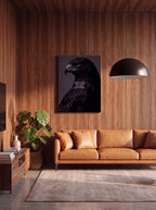 Show Up Daily Until Good Becomes Unstoppable | Dark Eagle Canvas Wall Art