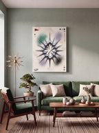 Liquid Chrome | Abstract Metallic 3D Canvas Wall Art