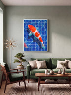 Kōhaku Koi | Japanese Streetwear Fish Canvas Wall Art