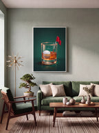 The 19th Hole | Golf Bar Retro Canvas Wall Art