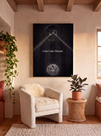 Calm Under Pressure | Baseball Mindset Canvas Wall Art