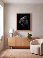 Dominate | Bold Motivational Typography Canvas Wall Art