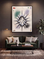 Liquid Chrome | Abstract Metallic 3D Canvas Wall Art