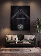 Calm Under Pressure | Baseball Mindset Canvas Wall Art