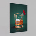The 19th Hole | Golf Bar Retro Canvas Wall Art