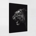 Dominate | Bold Motivational Typography Canvas Wall Art