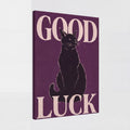 Good Luck | Japanese Lucky Cat Streetwear Canvas Wall Art