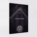 Calm Under Pressure | Baseball Mindset Canvas Wall Art