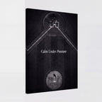 Calm Under Pressure | Baseball Mindset Canvas Wall Art