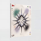 Liquid Chrome | Abstract Metallic 3D Canvas Wall Art