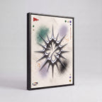 Liquid Chrome | Abstract Metallic 3D Canvas Wall Art