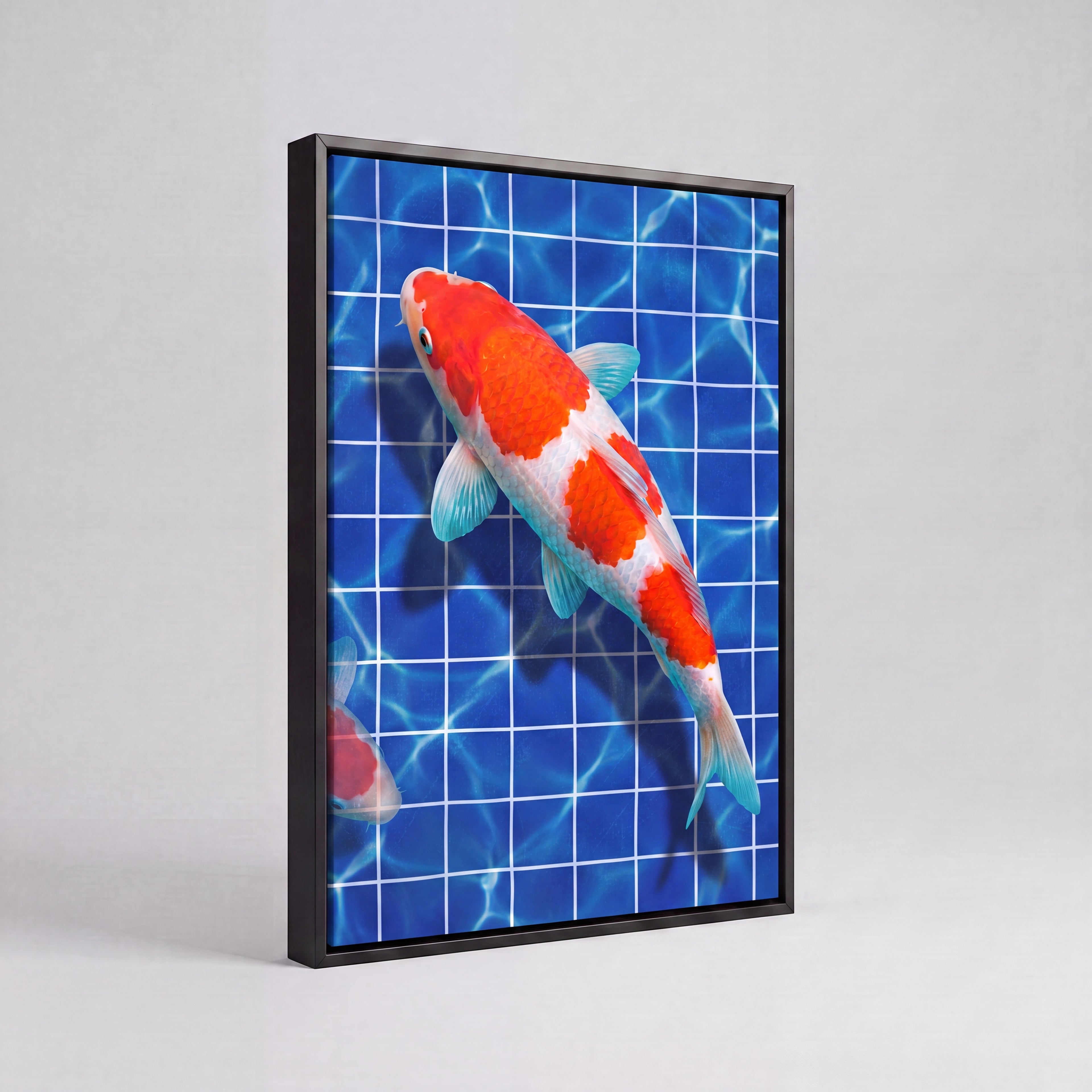 Kōhaku Koi | Japanese Streetwear Fish Canvas Wall Art