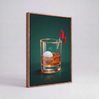 The 19th Hole | Golf Bar Retro Canvas Wall Art