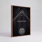 Calm Under Pressure | Baseball Mindset Canvas Wall Art