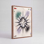 Liquid Chrome | Abstract Metallic 3D Canvas Wall Art